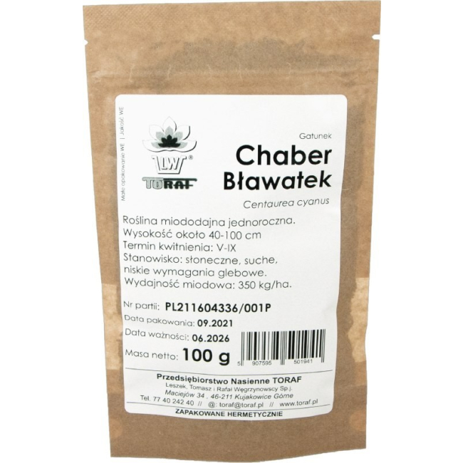 Chaber bławatek mix 100g - TORAF