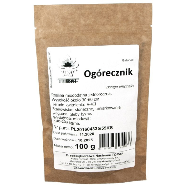 Ogórecznik 100g - TORAF
