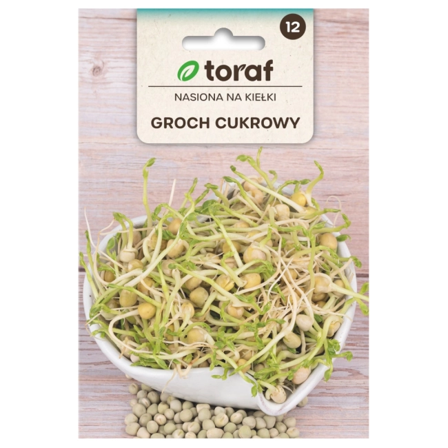 Groch Cukrowy nasiona na kiełki 50g - TORAF