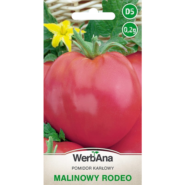 Pomidor karłowy Malinowy Rodeo 0,2g - WegAna