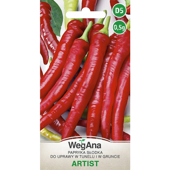 Papryka Słodka Artist 0,5g - WegAna