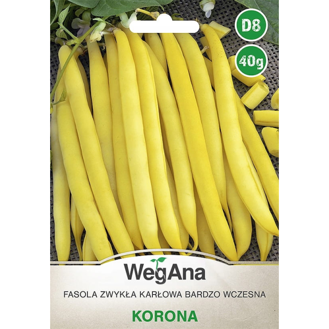 Fasola Zwykła Karłowa Korona 40g - WegAna
