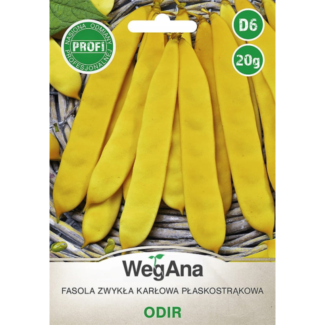 Fasola Zwykła Karłowa Odir 20g - WegAna