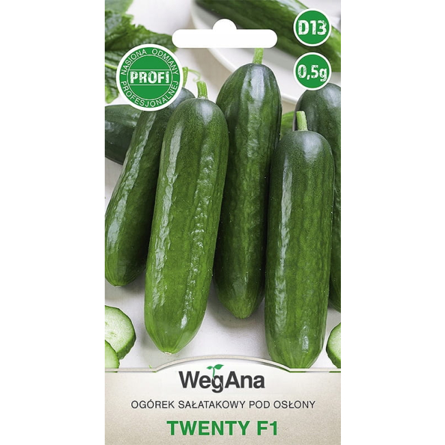 Ogórek Sałatkowy Twenty (F1) 0,5g - WegAna