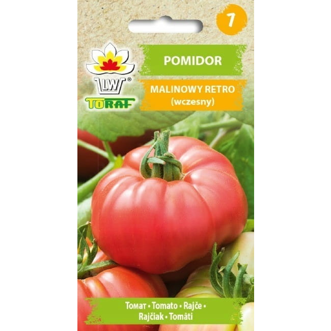 Pomidor Malinowy Retro 0,5g - TORAF