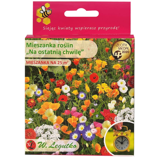 Mieszanka roślin jednorocznych  Na ostatnią chwilę  nasiona 125g - W. Legutko