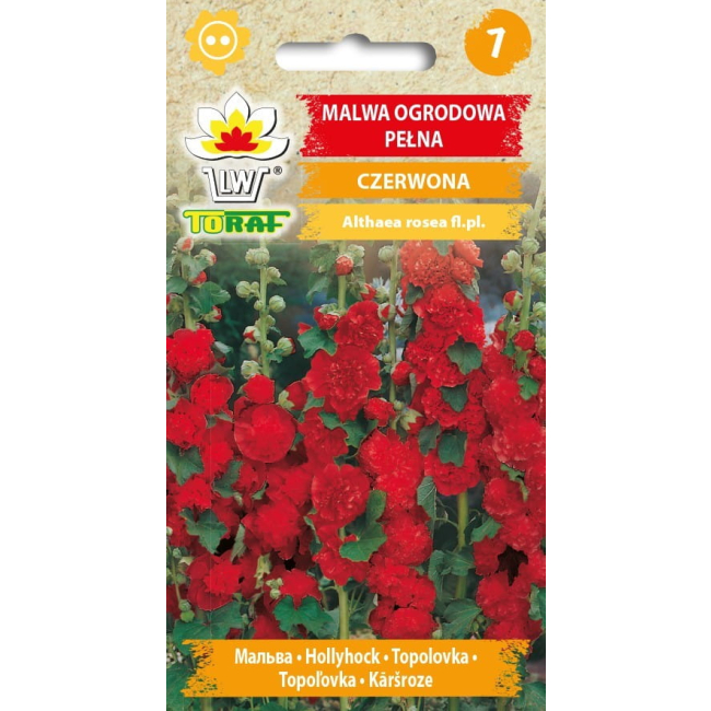 Malwa ogrodowa czerwona 0,5 g - TORAF