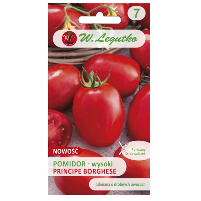 Pomidor gruntowy Principe Borghese 0.3g - W. Legutko
