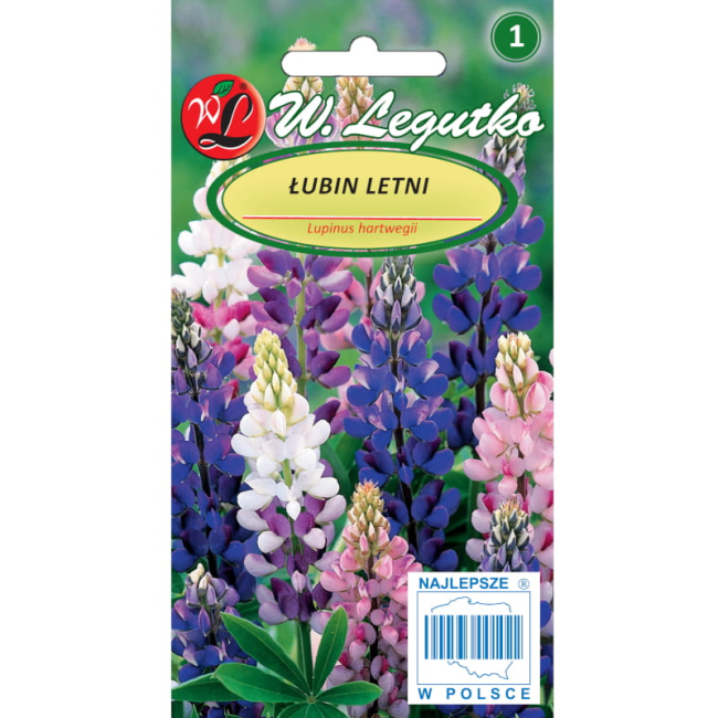 Łubin letni mieszanka nasiona 3g - W. Legutko