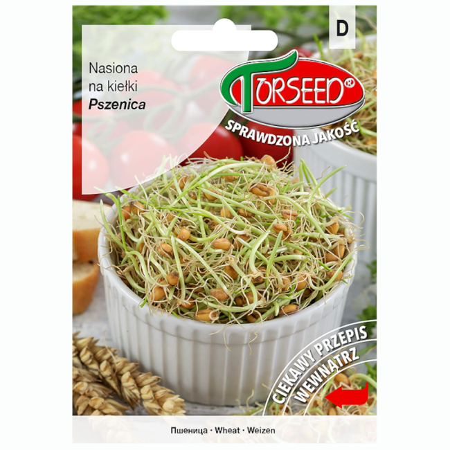 Pszenica nasiona na kiełki 50g  - TORSEED