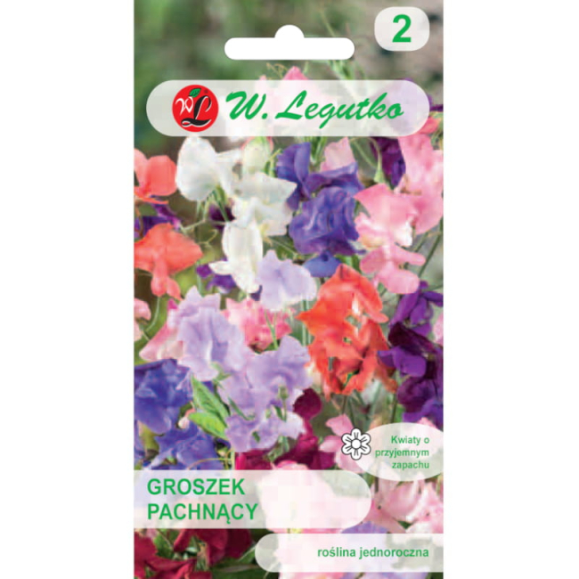 Groszek pachnący mieszanka nasiona 5g - W. Legutko