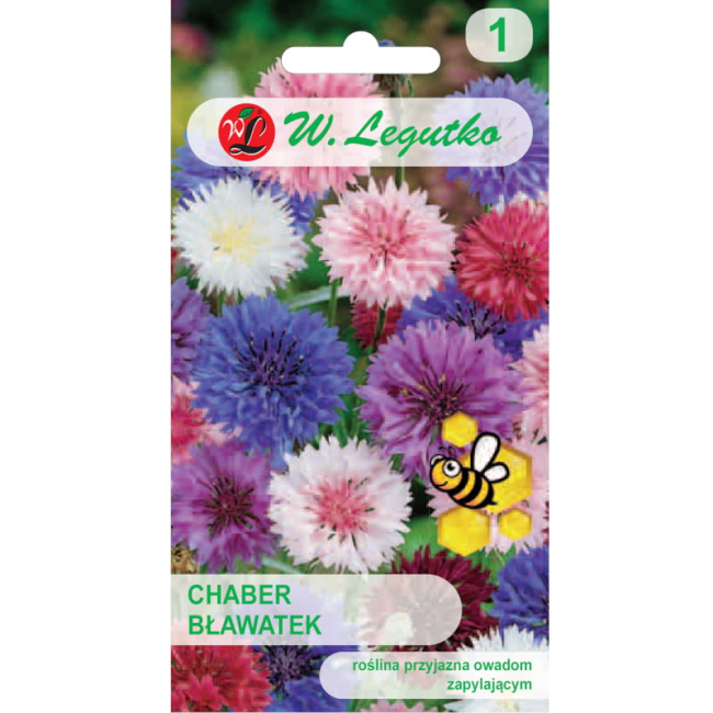 Chaber bławatek mieszanka nasiona 1g - W. Legutko