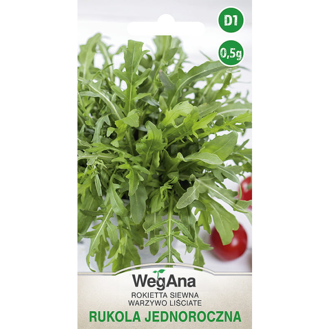 Rukola jednoroczna Eruca sativa 0,5g - WegAna