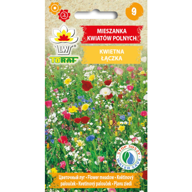 Mieszanka kwiatów polnych kwietna łączka 2g - TORAF