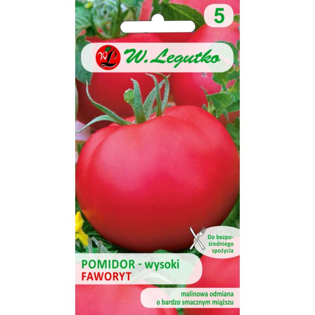 Pomidor gruntowy wysoki Faworyt (0.50+0.25g) - W. Legutko