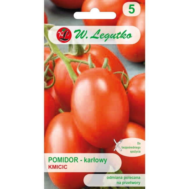 Pomidor gruntowy karłowy Kmicic 1g - W. Legutko