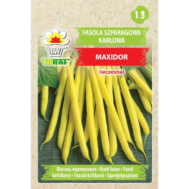 Fasola szparagowa Maxidor nasiona 50g - TORAF