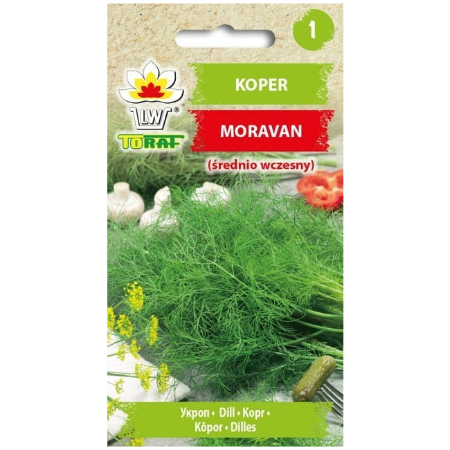 Koper Moravan nasiona 5g - TORAF
