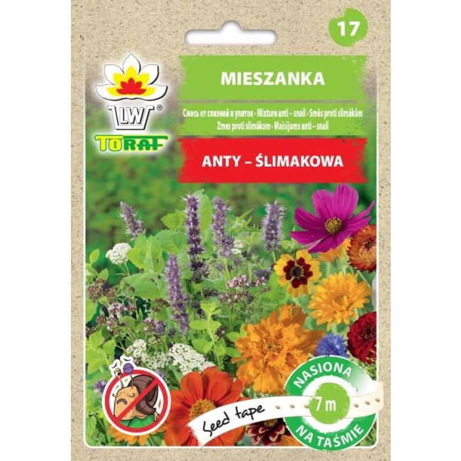 Mieszanka Anty-Ślimakowa nasiona na taśmie 7m - TORAF