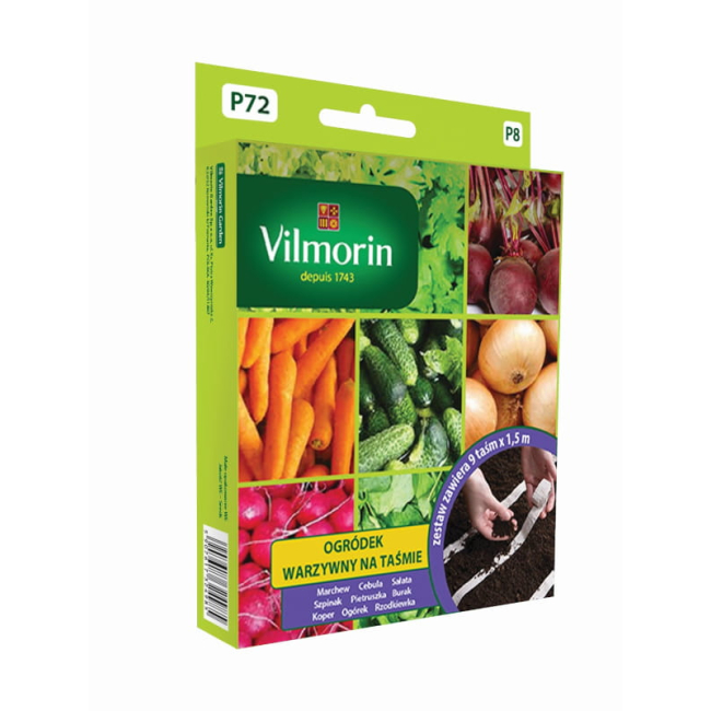 Ogródek warzywny na taśmie - VILMORIN