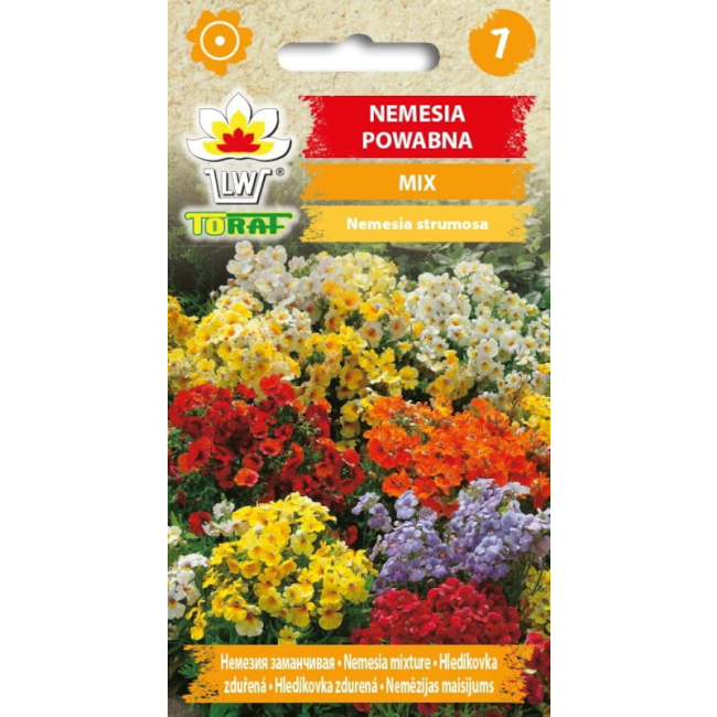 Nemezja powabna mieszanka nasiona 0,3g - TORAF