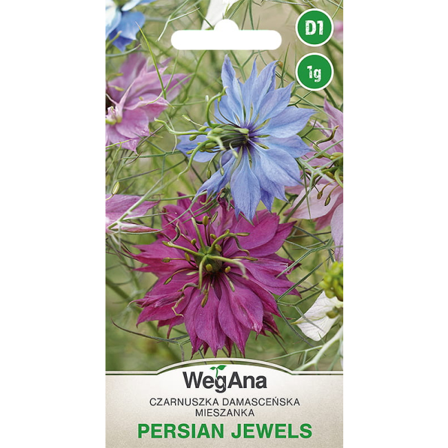 Czarnuszka Persian Jewels mieszanka nasiona 1g - WegAna