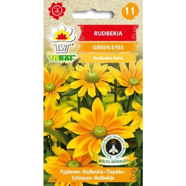 Rudbekia Green Eyes nasiona 0,3g - TORAF