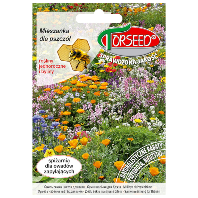 Mieszanka kwiatów dla pszczół nasiona 5g - TORSEED