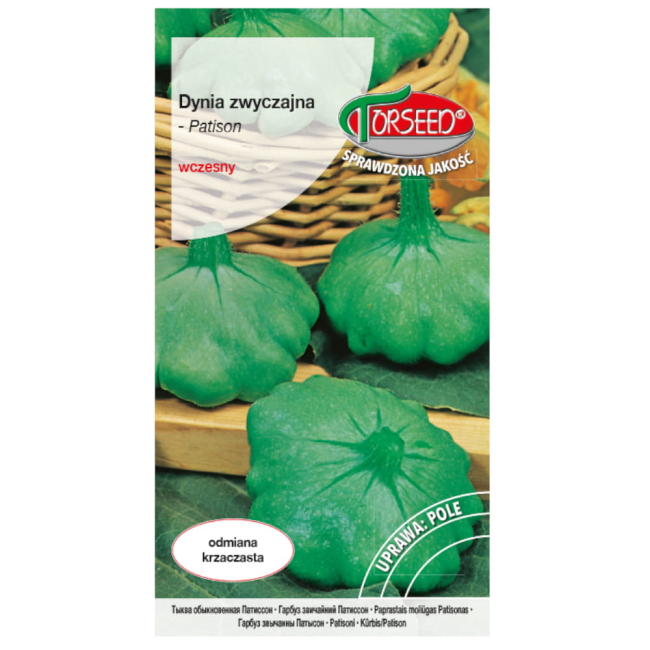 Dynia zwyczajna Gagat patison nasiona 2g - TORSEED