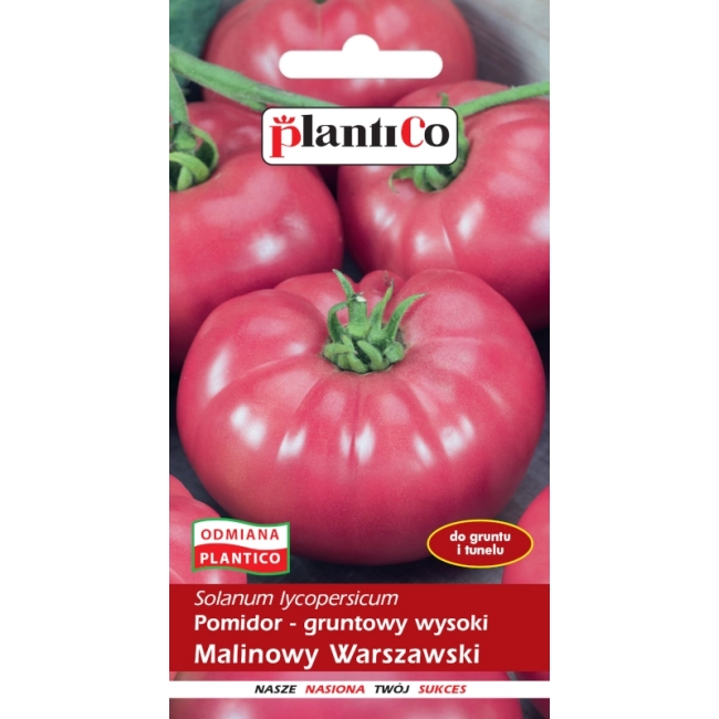 Pomidor Malinowy Warszawski nasiona 0,5g - Plantico