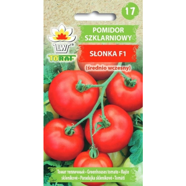 Pomidor  szklarniowy Słonka f1 nasiona 0,2g - TORAF