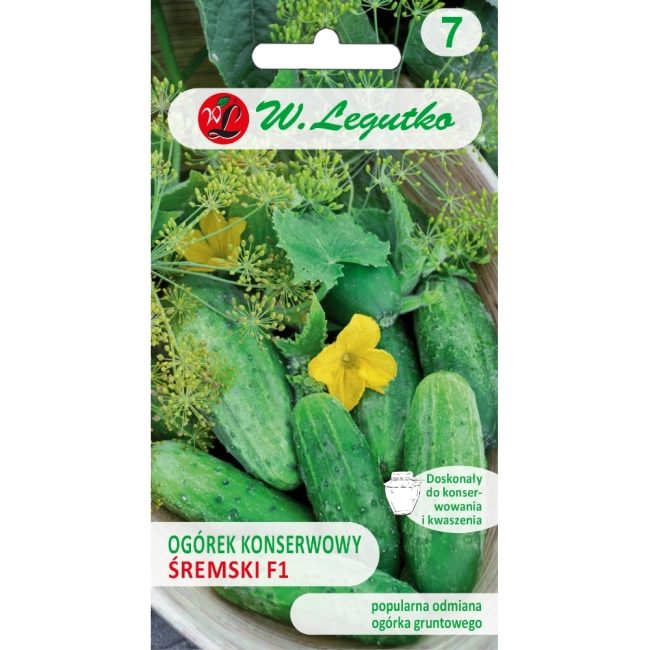 Ogórek Śremski nasiona 2g - W. Legutko
