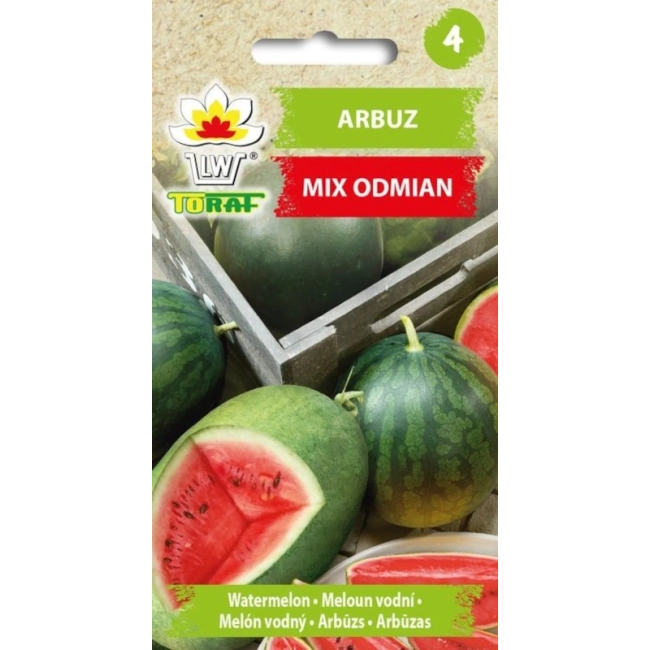 Arbuz Mix odmian nasiona 1g - TORAF