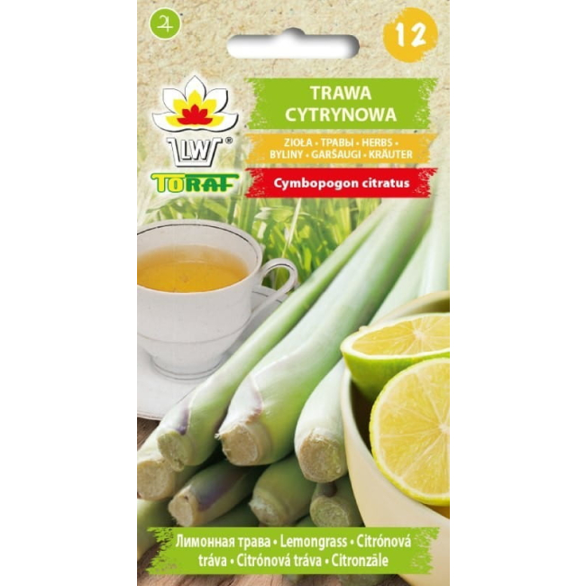 Trawa cytrynowa nasiona 0,1 g - TORAF