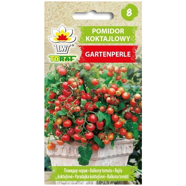 Pomidor Garden Perle Odmiana Koktajlowa 0,3g - TORAF