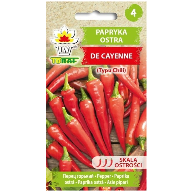 Papryka de Cayenne nasiona 0,5g - TORAF