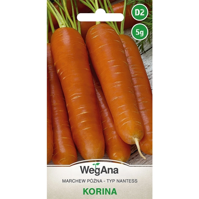 Marchew jadalna typ Nantess Korina 5g - WegAna