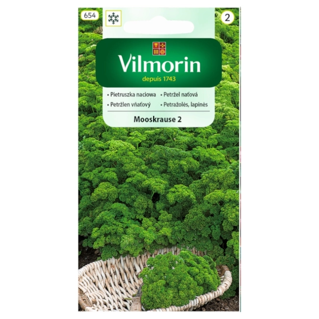 Pietruszka naciowa Mooskrause 2 nasiona 5g - VILMORIN