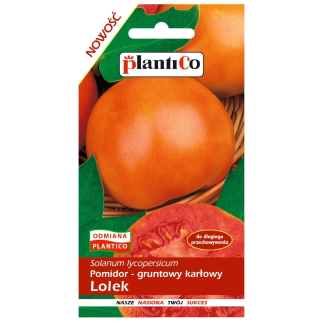 Pomidor gruntowy karłowy Lolek nasiona 0,5g - PlantiCo