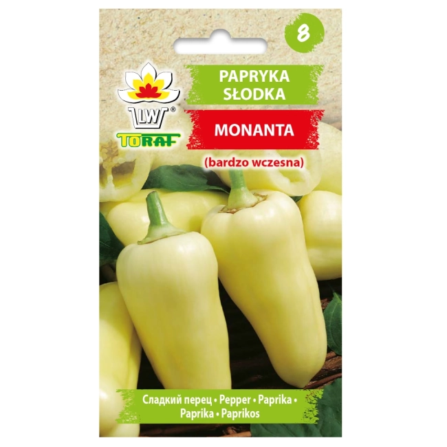 Papryka słodka Montana nasiona 0g - TORAF