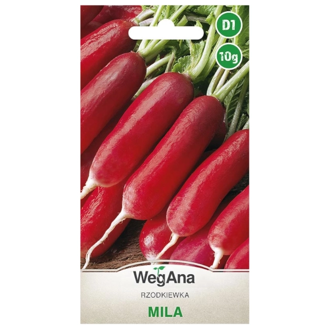 Rzodkiewka Mila nasiona 10g - WegAna